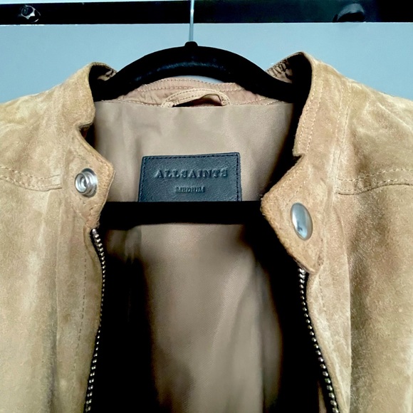 All Saints Other - Rare suede All Saints leather jacket